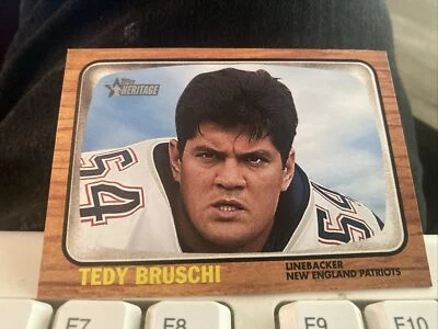 TEDY BRUSCHI 2005 Topps Heritage #327 RARE NM - Image 1 of 4