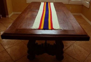 Multicolored Mexican Table Runner 56" x 14.5" - Picture 1 of 1