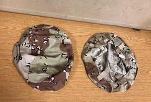 2 X CUBIERTAS ORIGINALES PARACAIDISTAS TROPAS TERRESTRES PASGT EJÉRCITO DE ESTADOS UNIDOS 6/COLORES ¡NUEVAS!! GRANDE - Imagen 1 de 2