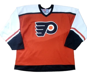 Vintage 90s NHL Philadelphia Flyers CCM Hockey Jersey Men's Size XL Blank - Picture 1 of 14