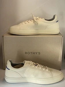 Rothys Shoes Bone Sneakers  Size Women 13 Men 11.5 Color Bone New! 096-001 - Picture 1 of 6