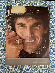 Vintage 1981 De Beers Diamonds Print Ad-Ad Only - Bild 1 von 7