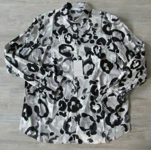 ETERNA MODERN CLASSIC LANGARM BLUSE Gr. 38 40 42 44 grau-schwarz *NEU* 79,95€ - Bild 1 von 2