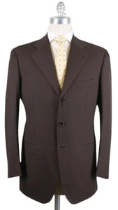 Cesare Attolini Brown Suit 44/54 - Picture 1 of 4