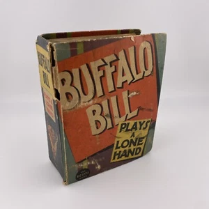 Buffalo Bill spielt eine einsame Hand Vintage 1936 großes kleines Buch Whitman Buck Wilson - Bild 1 von 9