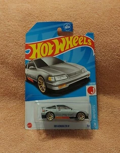 2023 Hot Wheels HW J-Imports 10/10 '88 Honda CRX 1:64 Gray - Picture 1 of 4