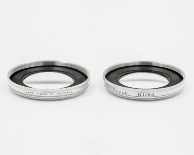 Kodak N I II / 60 Close Up Filter Set 58mm Threaded Made in Germany - Image 1 of 3