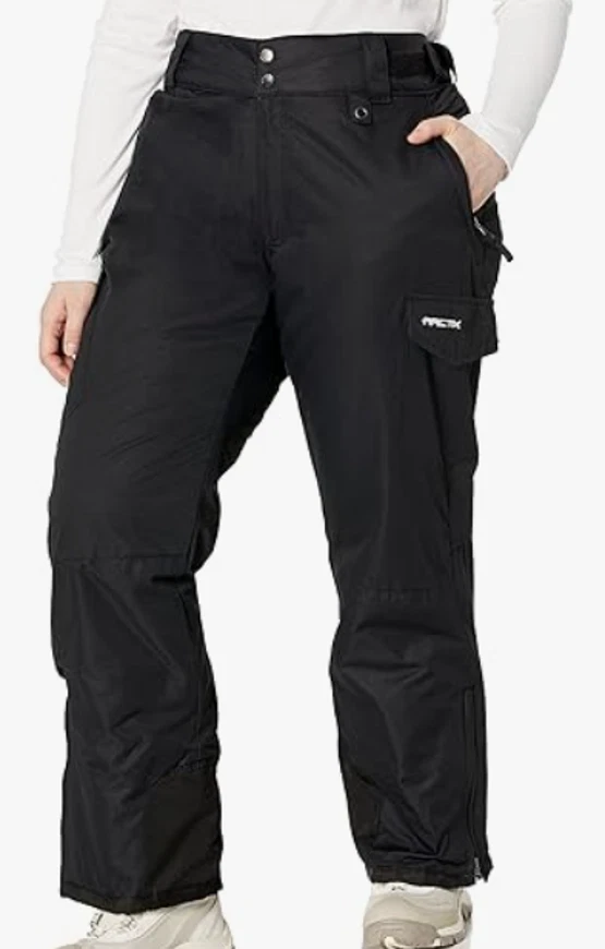 NEW Arctix Women's Snow Sports Insulated Cargo Pants Size Large 31" Inseam