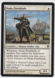 Magic The Gathering 2x HADA FREEBLADE - Worldwake White Uncommon NM Modern EDH - Picture 1 of 2