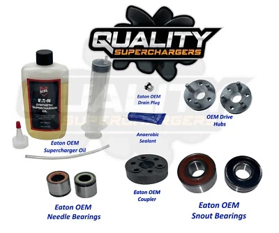 Genuine OEM Supercharger Rebuild Bearing Roush Ford Front Inlet R2650 TVS2650 - Image 1 of 3