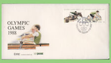 Ireland 1988 Olympic Games set on Eire Post First Day Cover