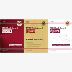 CGP BTEC Tech Award in Sport Bundle - Complete Pack with Revision,Answers NEW - Picture 1 of 12
