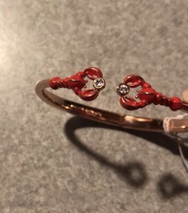 Kate Spade New York Rose Gold Tone Love Lobster Hinged Bangle NWT - Picture 1 of 14
