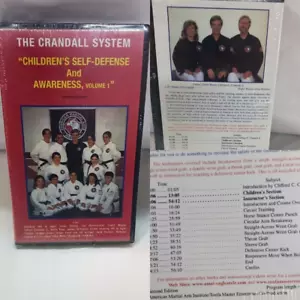 CHILDRENS SELF DEFENSE AND AWARENESS THE CRANDALL SYSTEM VOL 1 VHS NEW SEALED - Picture 1 of 10