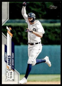 2020 Topps Series 1 Base #5 JaCoby Jones - Detroit Tigers