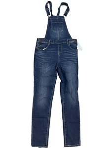 NWT Girl's Cat & Jack Super Stretch Jean Overalls Size 18 XXL - Picture 1 of 3