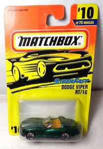 Dodge Viper RT/10 1997 Matchbox SuperFast #10 - Imagen 1 de 5