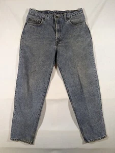 Pantalones de mezclilla vintage Levi's 550 para hombre 35x30 bolsillos lavados a la piedra azul 100 % algodón - Imagen 1 de 13
