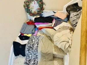 Lot of 30, New York & Company NY & Co. Women’s Blouses, Jeans, Vest, Pants- EUC! - Picture 1 of 24