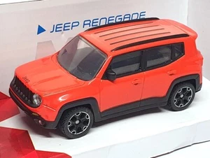 Mondo Motors 1/43 Scale Diecast 53140 - Jeep Renegade - Orange - Picture 1 of 5