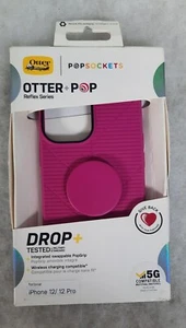 Funda OtterBox Apple iPhone 12/iPhone 12 Pro Otter+Pop Series - Rosa Profundo - Imagen 1 de 2