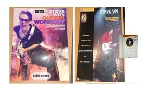 2 Big STEVE VAI Songbook Tablature w/ CD Riff Guitar Learn Play Chords New - Picture 1 of 10