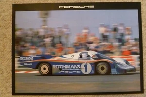 1983 Porsche Rothmans 956 Showroom Advertising Sales Poster RARE!! Awesome L@@K - Picture 1 of 1