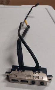 Hewlett Packard Compaq D530 USB Audio front panel assembly 311091-002 REV A - Picture 1 of 3