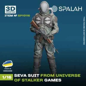 Zona Game STALKER Soldier Figure 1:16 "SEVA" (11.8 cm.) Game 3d print Chernobyl - Picture 1 of 6