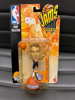 Figura Mattel Keith Van Horn Colección Cancha NBA De Colección New Jersey Nets Foto 1 de 2