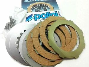 POLINI KIT DISCHI FRIZIONE 8 MOLLE PIAGGIO VESPA PX 125 150 200 MILLENIUM 98-00 - Imagen 1 de 1