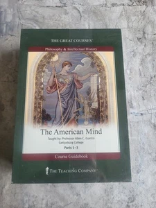 NEW! The Great Courses The American Mind Parts 1-3 (DVDs & Guidebook) NEW - Imagen 1 de 3