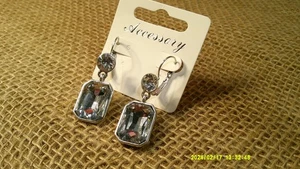 12pc Bag Silver Dangle Earrings Fashion Jewelry Accessory - Picture 1 of 3