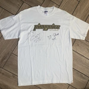 Vintage Pimpjuice Premium Energy Drink Nelly Hip Hop Medium Shirt Autographed - Picture 1 of 5
