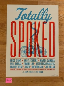 Aesthetic Apparatus - Totally Spoked Mike Giant Andy Jenkins 17.5x24 Art Poster - Picture 1 of 8