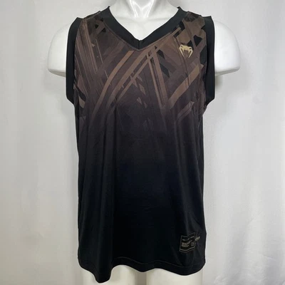 Camiseta sin mangas Venum Tecmo 2.0 Dry Tech marrón camuflada gimnasio entrenamiento para hombre MEDIANA Foto 1 de 4