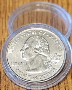 Black Friday Sale - 2002P Indiana State Collectible Quarter from Bank Rolls - Picture 1 of 5