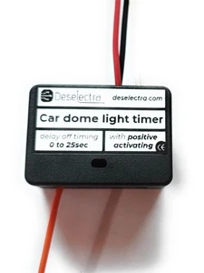 Positive switching car dome interior light delay switch timer 1 to 25sec 10A 12V - Picture 1 of 9