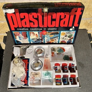 VINTAGE RARE SUPER - PLASTICRAFT 70er Jahre - CREATIVE CASTINGS IN PLASTIC, COMPLETE - Bild 1 von 10