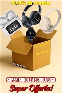 auricolari e cuffie wireless bluetooth ANC ed HD pieghevoli super leggere BUNDLE - Photo 1 sur 9