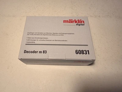 Märklin Digital 60831 - Decoder m 83 - in der OVP - Sehr Guter Zustand - S047-15 - Bild 1 von 3