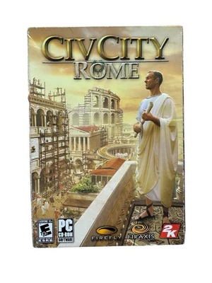 CivCity Rome (PC Game CD) New US Retail Store Boxed Edition- New and Sealed - Image 1 of 4