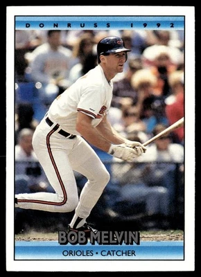 1992 Donruss Bob Melvin Baltimore Orioles #231 - Image 1 of 2