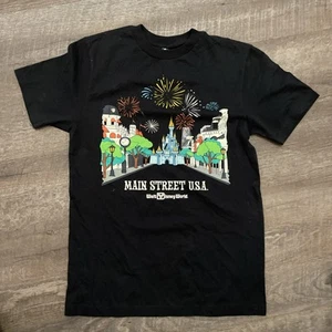 Walt Disney T-Shirt "World Main Street USA" Größe SMALL - Bild 1 von 4