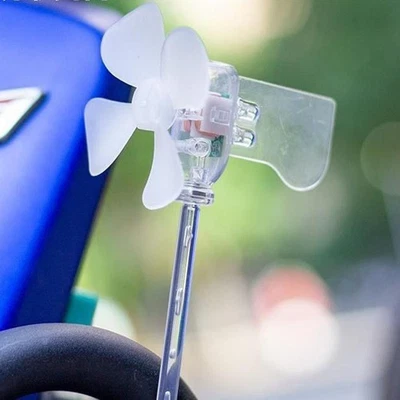 Safe Riding Accessory Wind Power LED Light for Motorcycles and Vehicles - Image 1 of 4