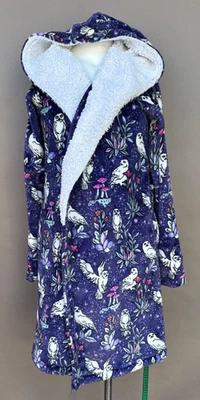 Vera Bradley Harry Potter Forbidden Forest Ditsy S / M Cozy Life Fleece Robe - Image 1 of 4