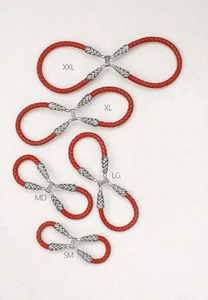 Lilla Rose Bands & Bolos Red Flexi Braid 8 Hair Clip & Stick FX-2820 M (Medium) - Picture 1 of 3