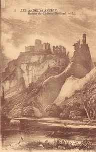 27-LES ANDELYS-RUINES DU CHATEAU GAILLARD-N�582-G/0109 - Imagen 1 de 2