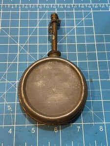 Lattina olio stile banjo militare vintage con catena - Foto 1 di 3