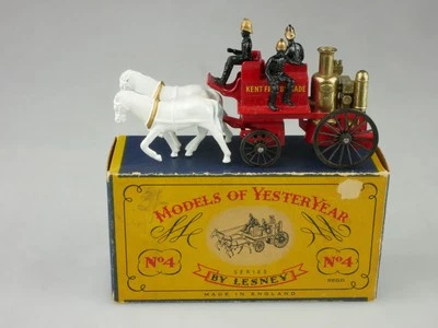 Y-04-2 Shand Mason Horse Drawn Fire Engine - 41114 Matchbox MoY Yesteryear - Bild 1 von 4